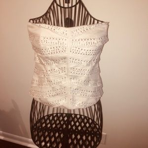 Cream Dazzled Corset